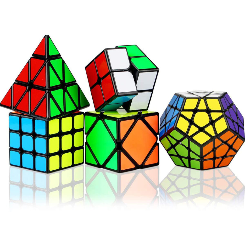 Speed Magic Cube Set 12 Pack Bundle, Rainbow Puzzle Ball – Speed Cube ...