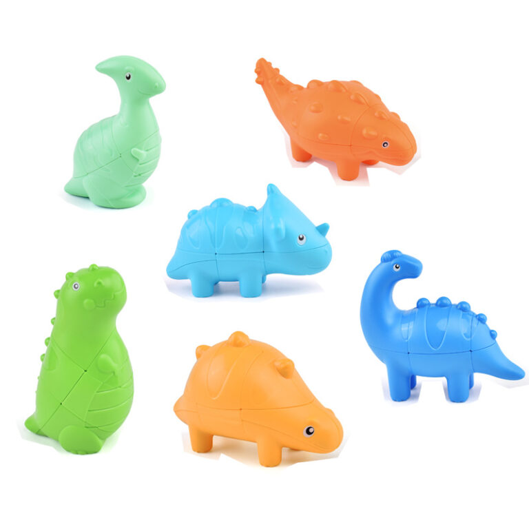 FanXin 2×2 Dinosaur Cube Puzzle Set – 6 PCS – Speed Cube Store UK